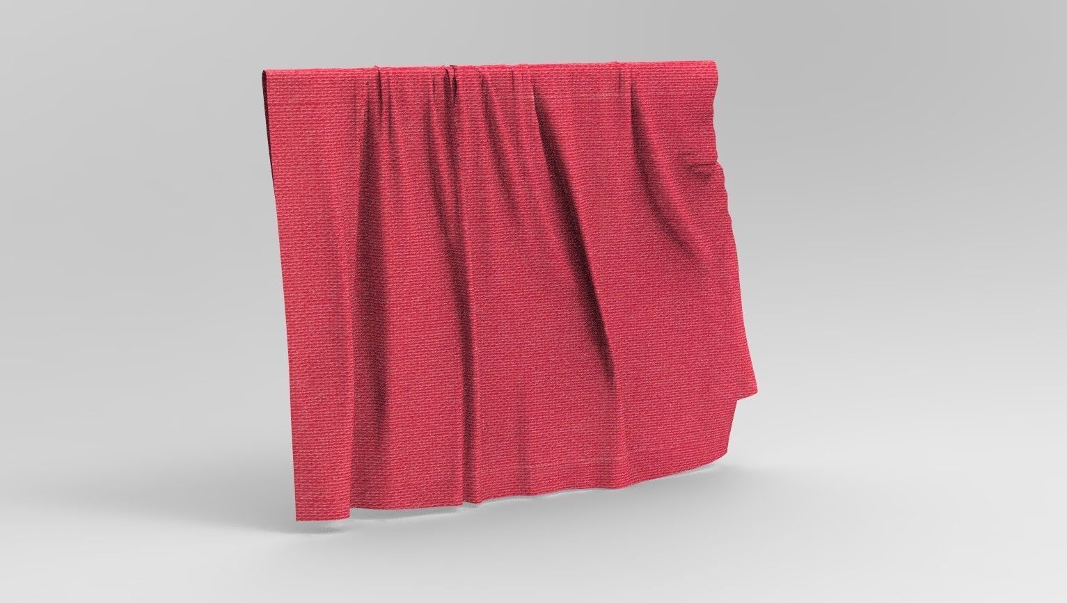 Cloth towels new 3 Low-poly 3D model_6