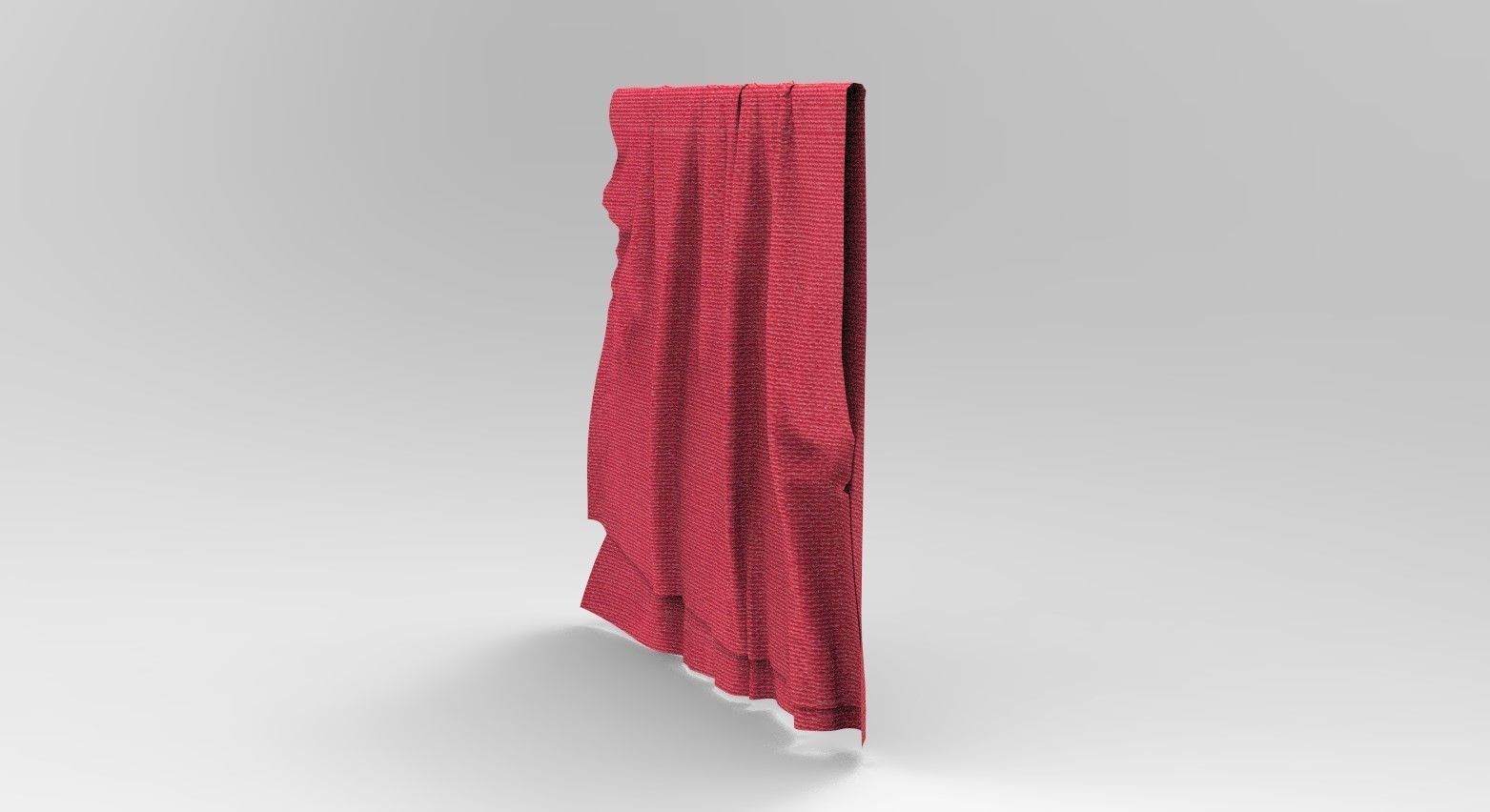 Cloth towels new 3 Low-poly 3D model_12