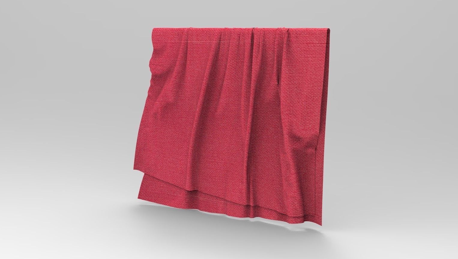 Cloth towels new 3 Low-poly 3D model_3
