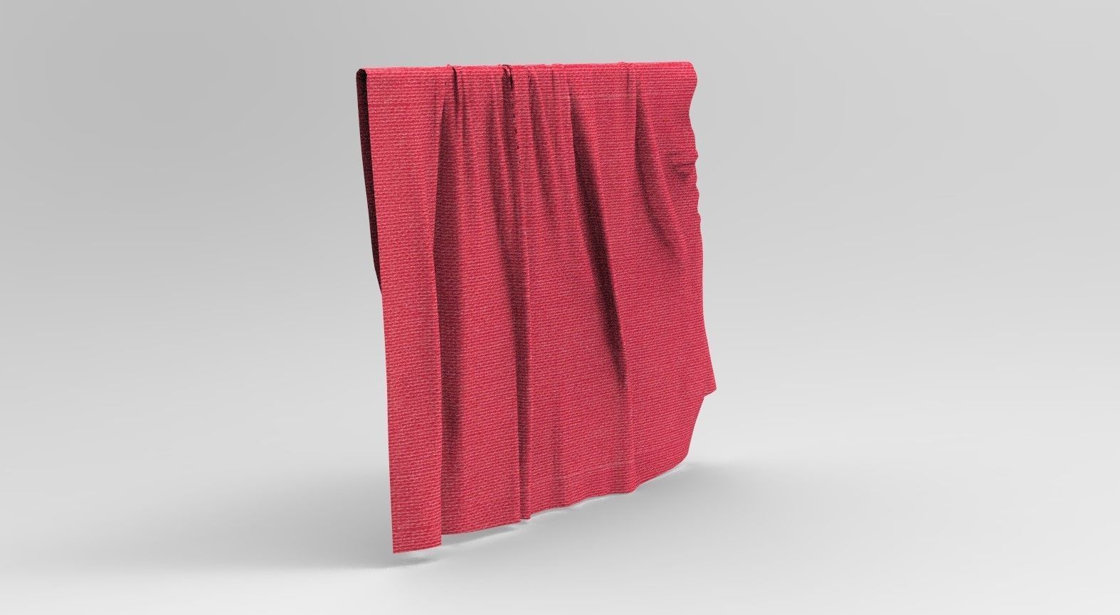 Cloth towels new 3 Low-poly 3D model_4