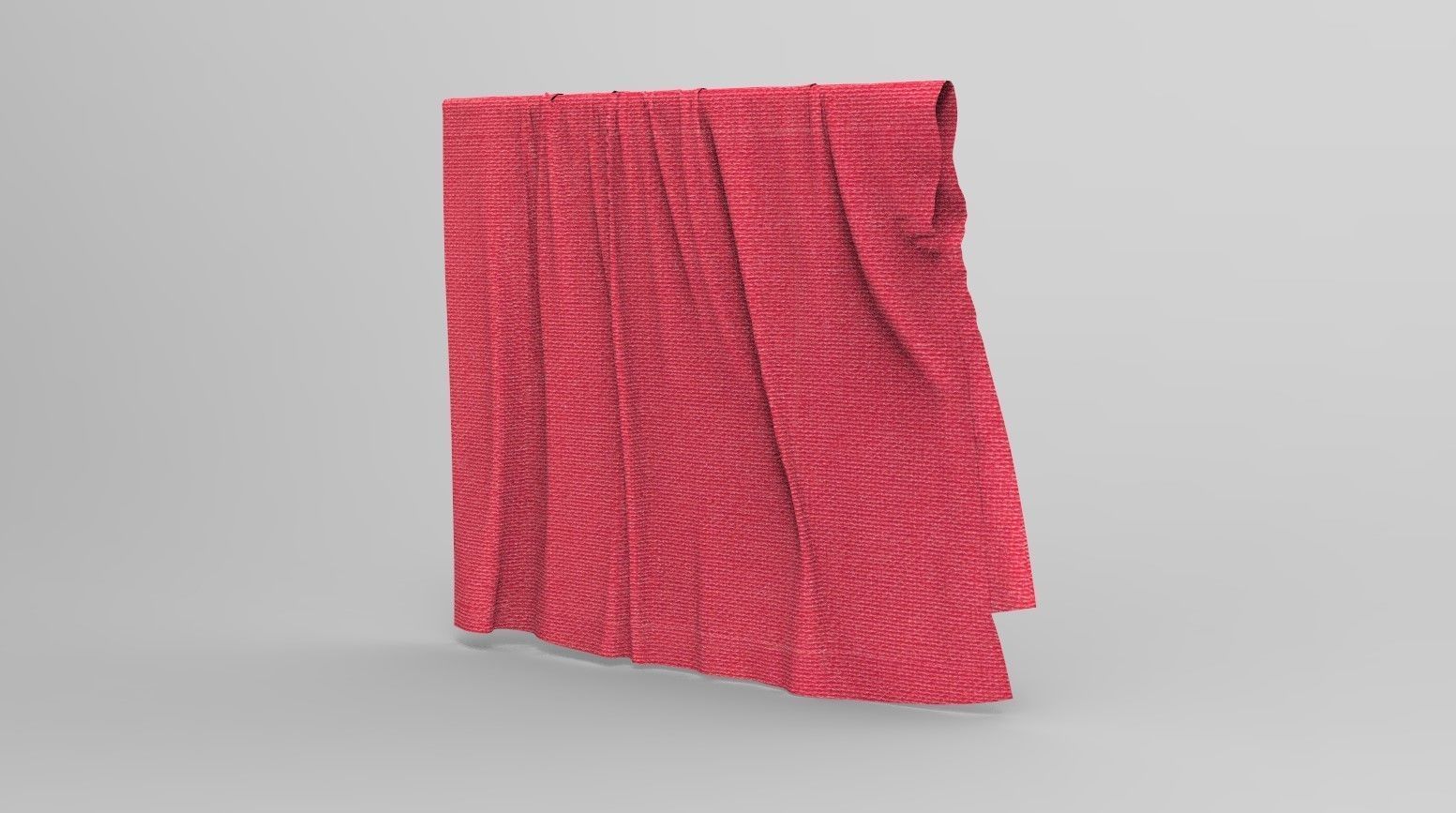Cloth towels new 3 Low-poly 3D model_8