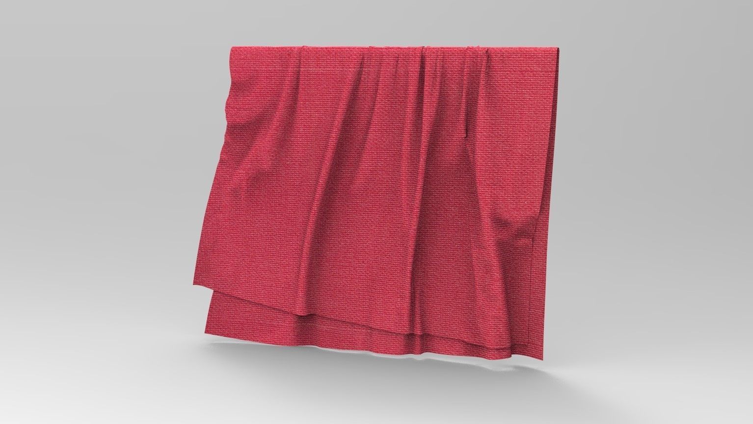 Cloth towels new 3 Low-poly 3D model_2