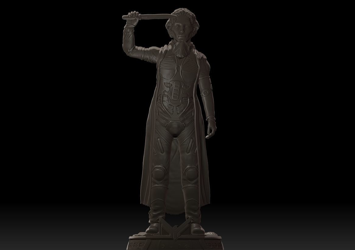 Dune Paul Atreides 3D print model_10