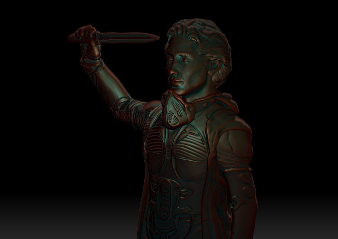 Dune Paul Atreides 3D print model_4