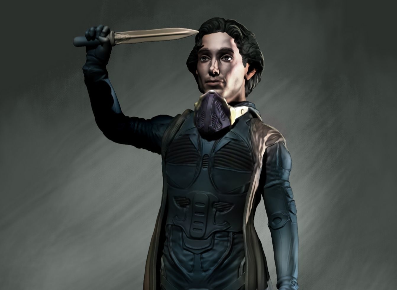 Dune Paul Atreides 3D print model_1