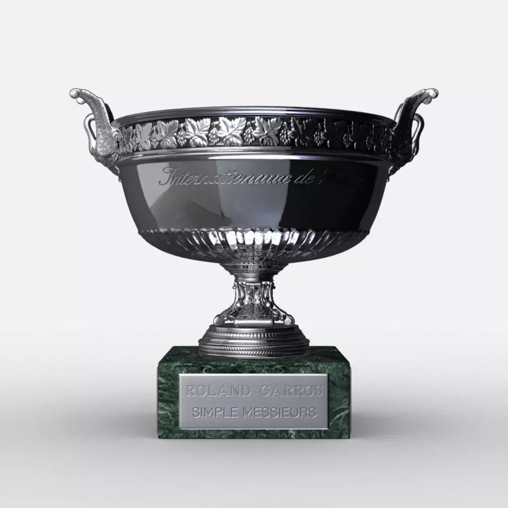 Roland Garros Mens Trophy 3D model