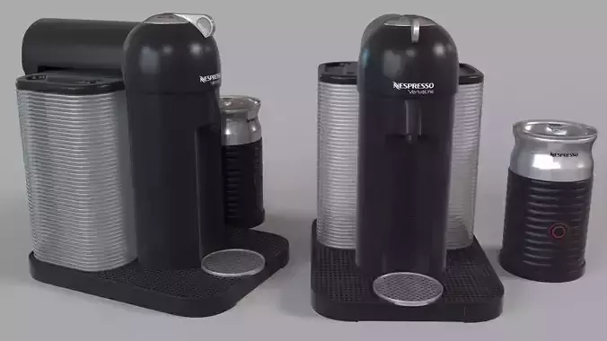 Black Nespresso Vertuo Coffee And Espresso Maker