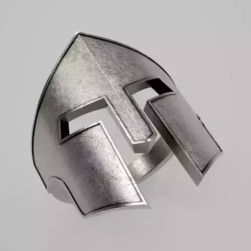 Spartan Helmet Ring 01