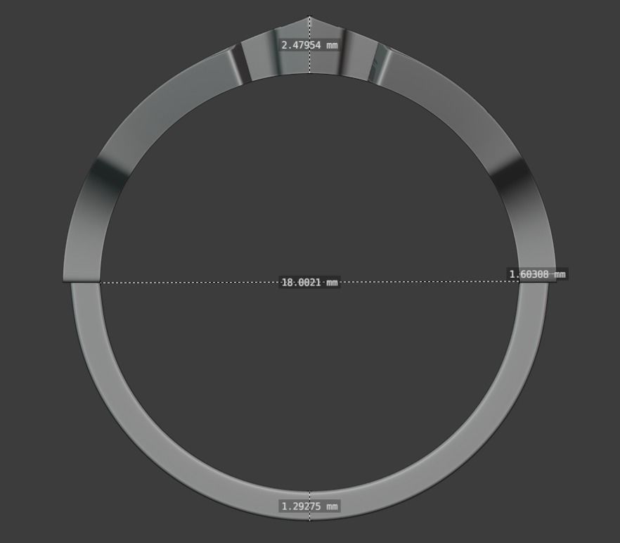 Spartan Helmet Ring 01 3D print model_2