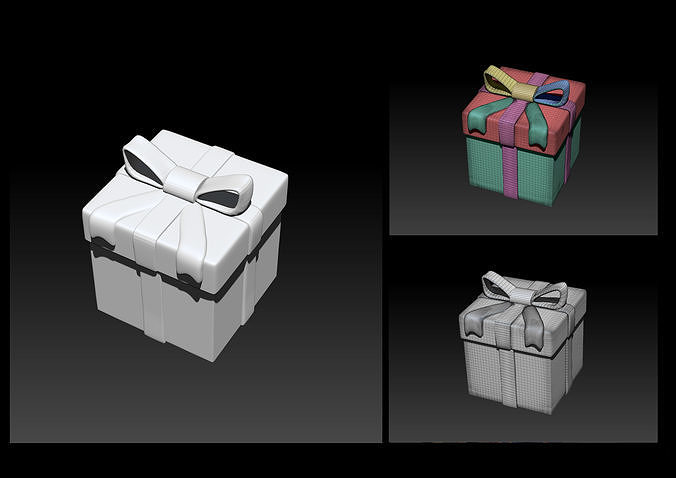 gift box Free 3D print model