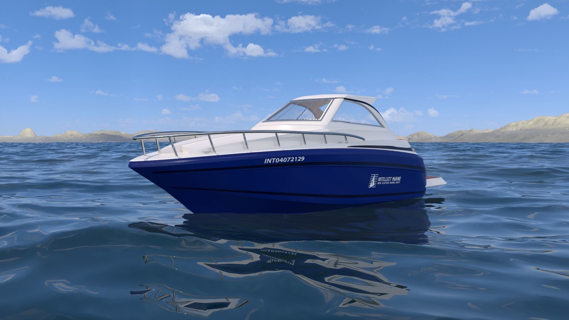 Regal 35 Sport Coupe Boat 3D model_10