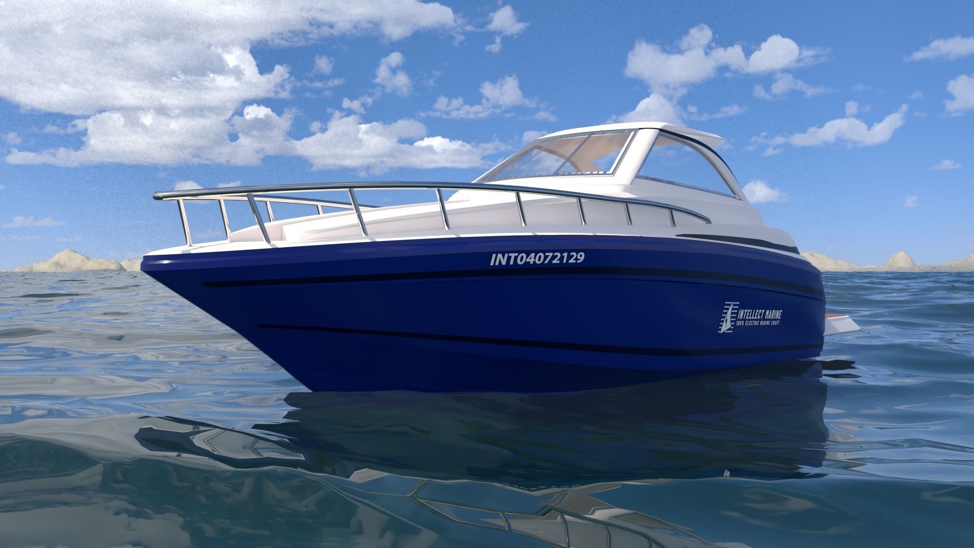 Regal 35 Sport Coupe Boat 3D model_8