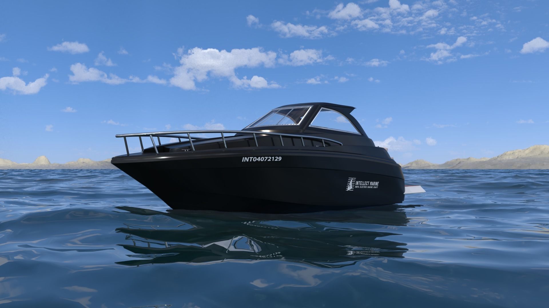 Regal 35 Sport Coupe Boat 3D model_13