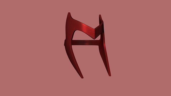 Scarlet Witch Headpiece - Marvel Avengers - Character Low-poly 3D model