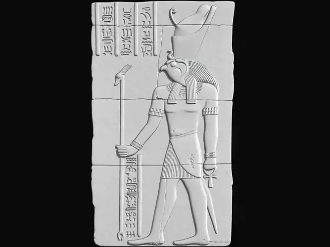 Horus slab for CNC Router and 3D print model