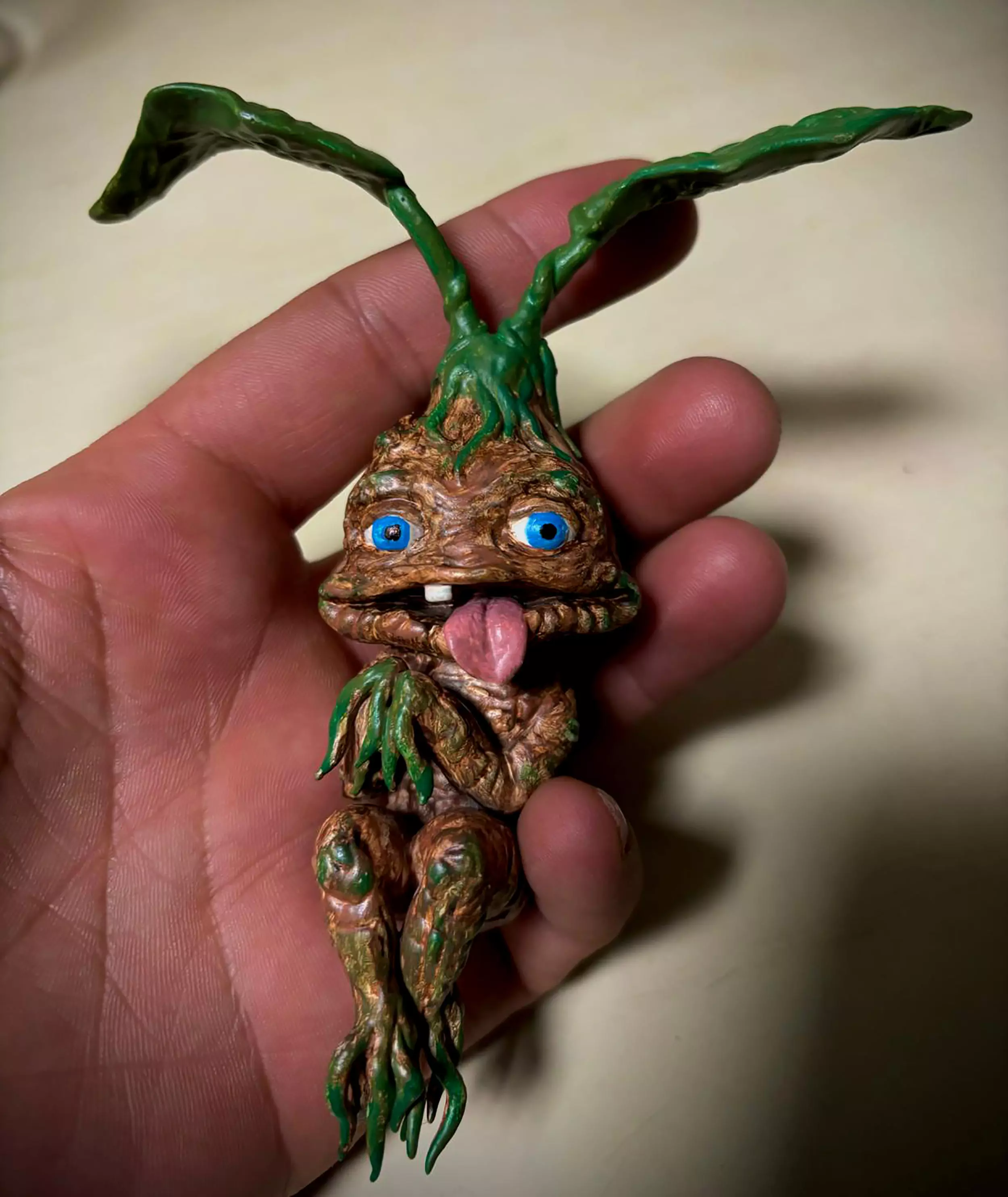 Harry Potter baby mandrake 3D print model