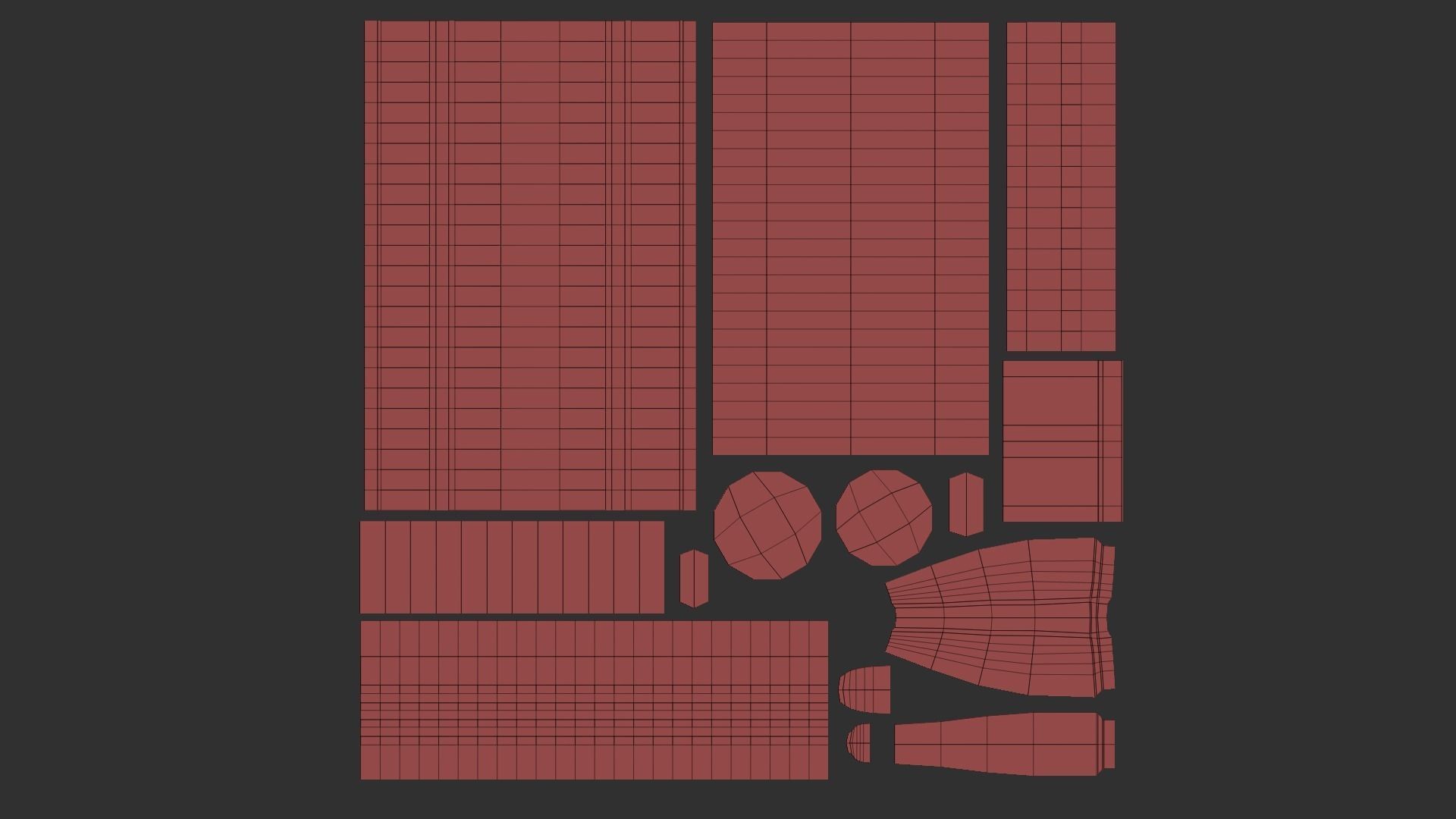 Mega Buster - Girl Hand Cannon - SciFi Weapon Low-poly 3D model_12