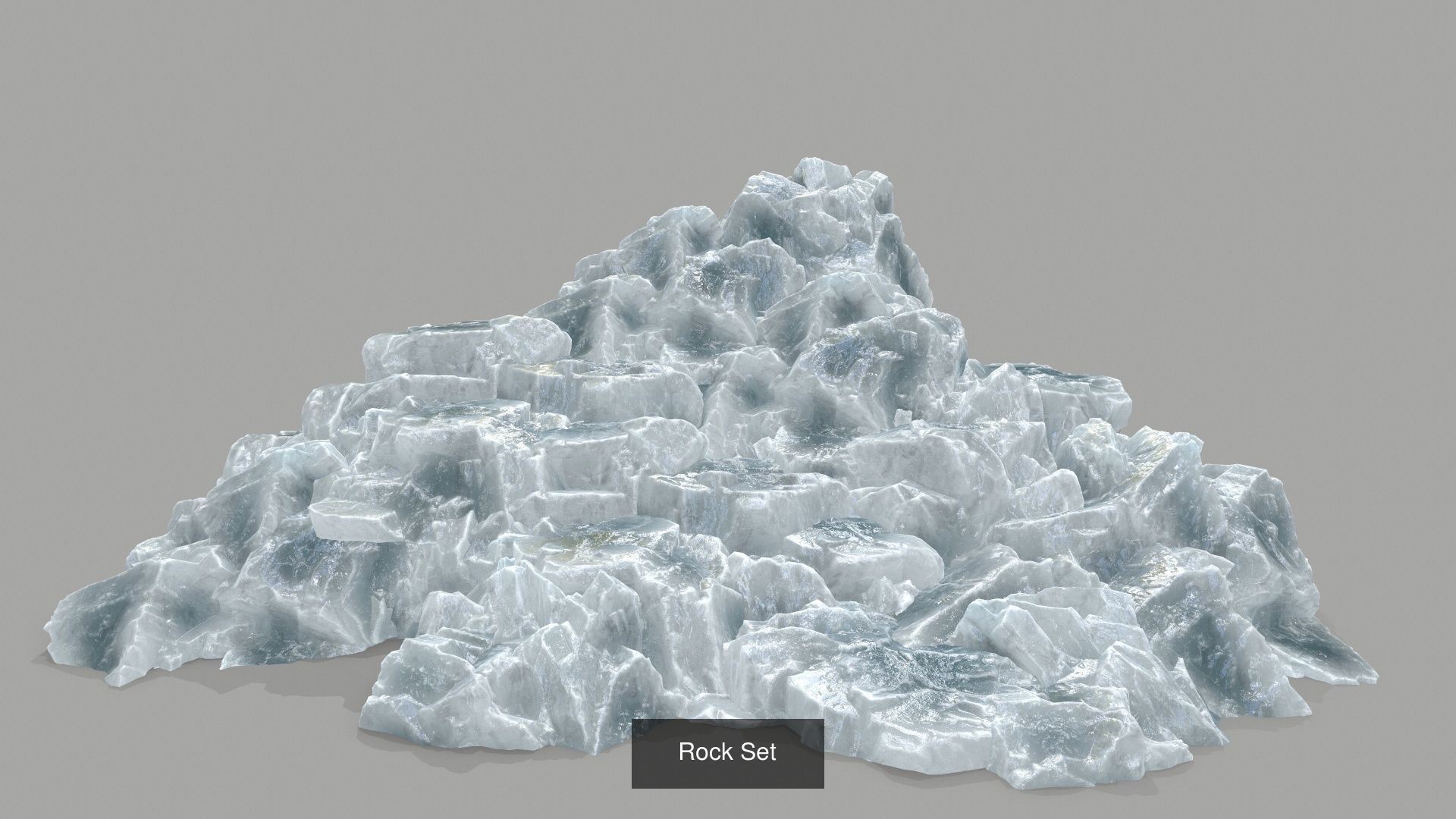 ICE GAME SET 3D Model Collection_1