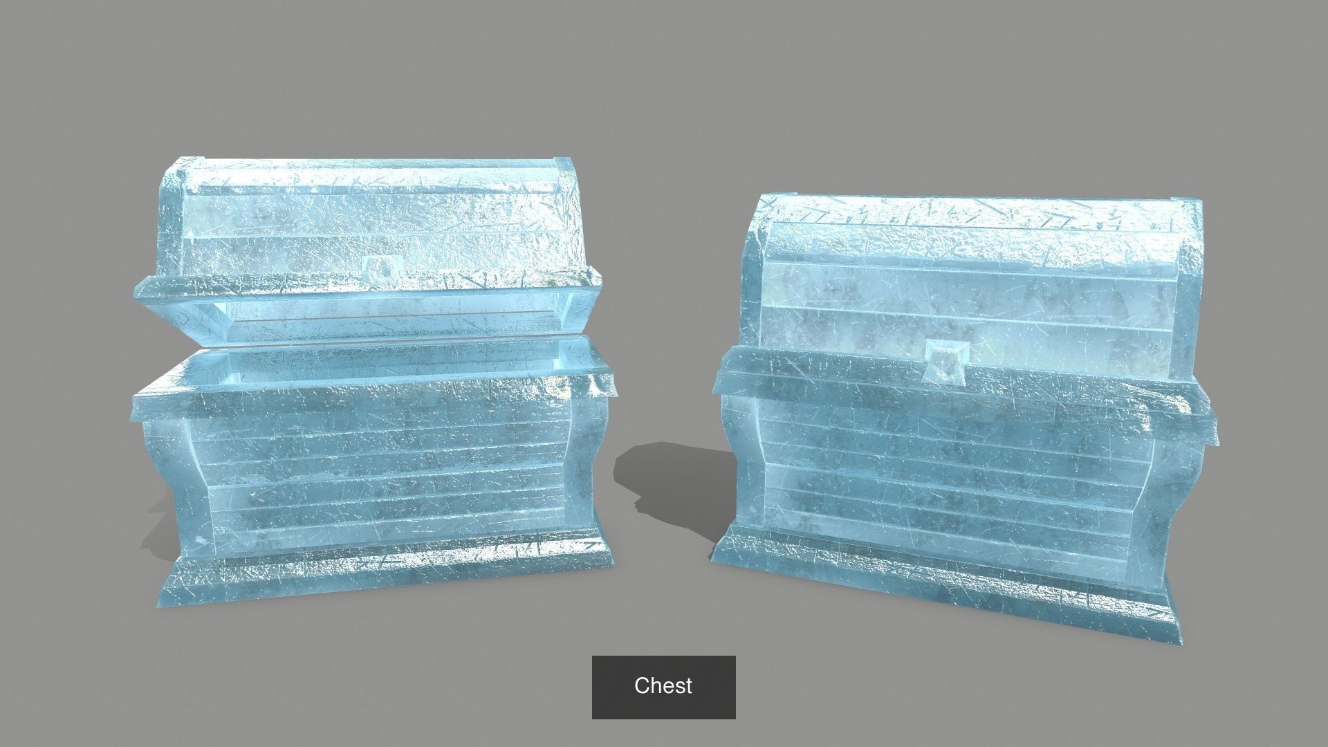 ICE GAME SET 3D Model Collection_4