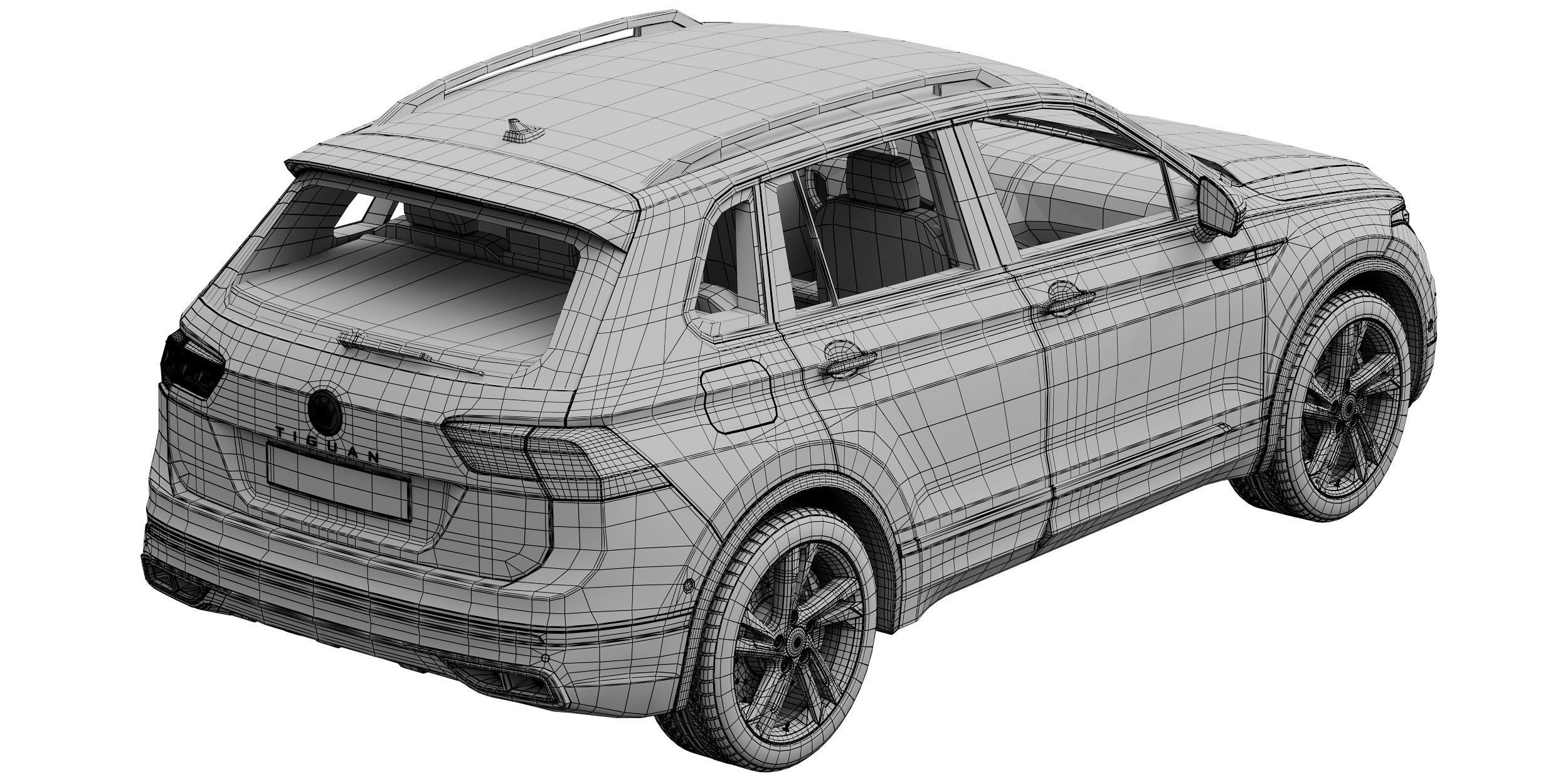 Volkswagen Tiguan 2021 3D model_17
