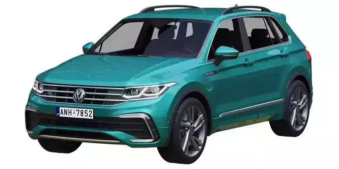 Volkswagen Tiguan 2021 3D model