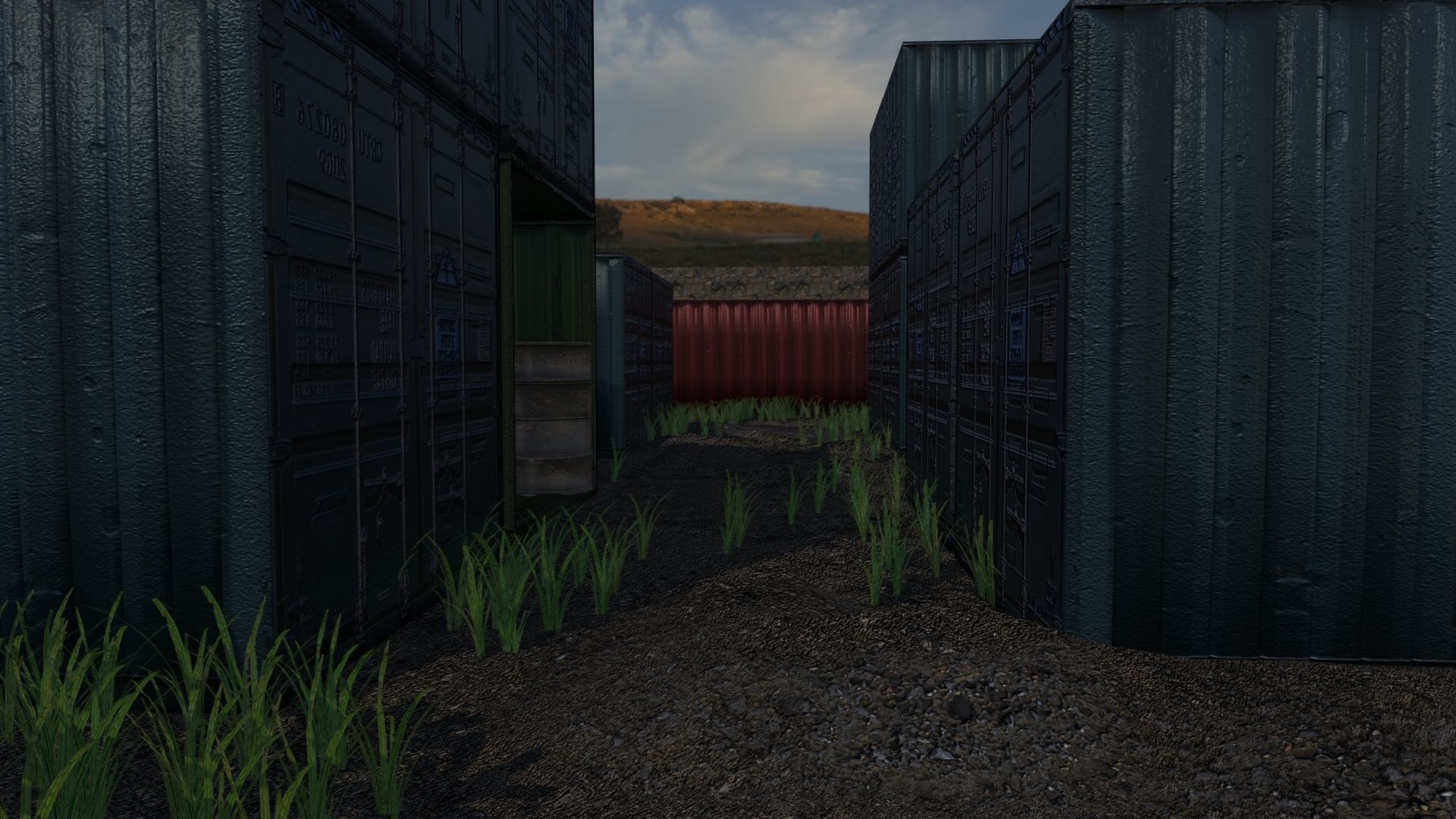 Call Of Duty Modern Warfare Remastered Shipment Map Low-poly 3D model_26