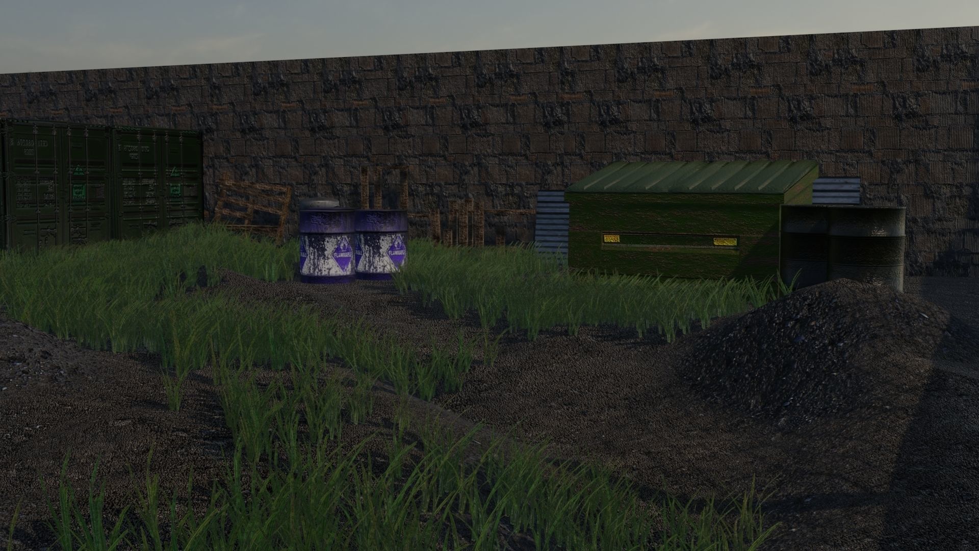 Call Of Duty Modern Warfare Remastered Shipment Map Low-poly 3D model_9