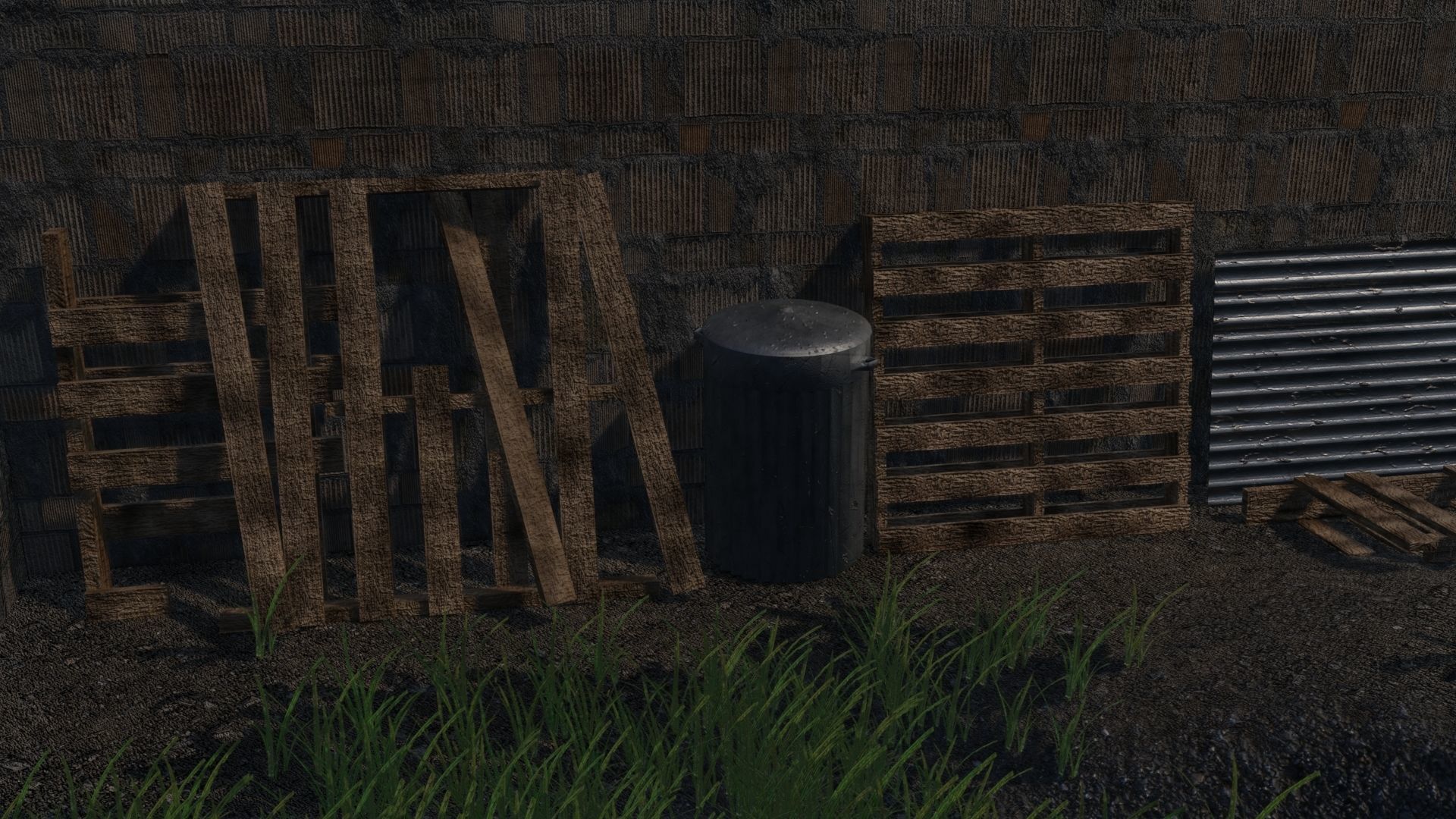 Call Of Duty Modern Warfare Remastered Shipment Map Low-poly 3D model_14