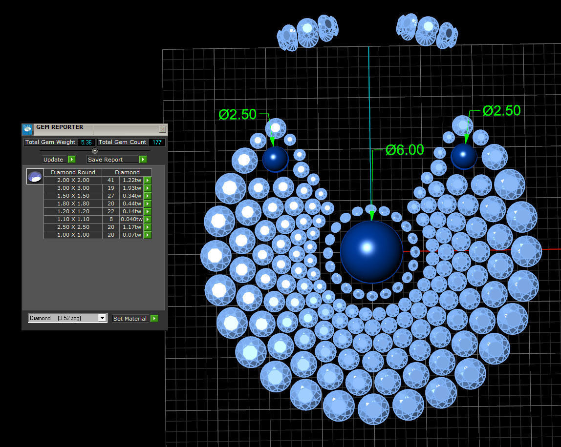 Large pendant Amulette 3D print model_5