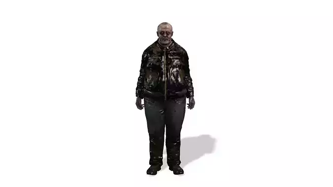 ZOMBIE FATMAN 3D LOWPOLY