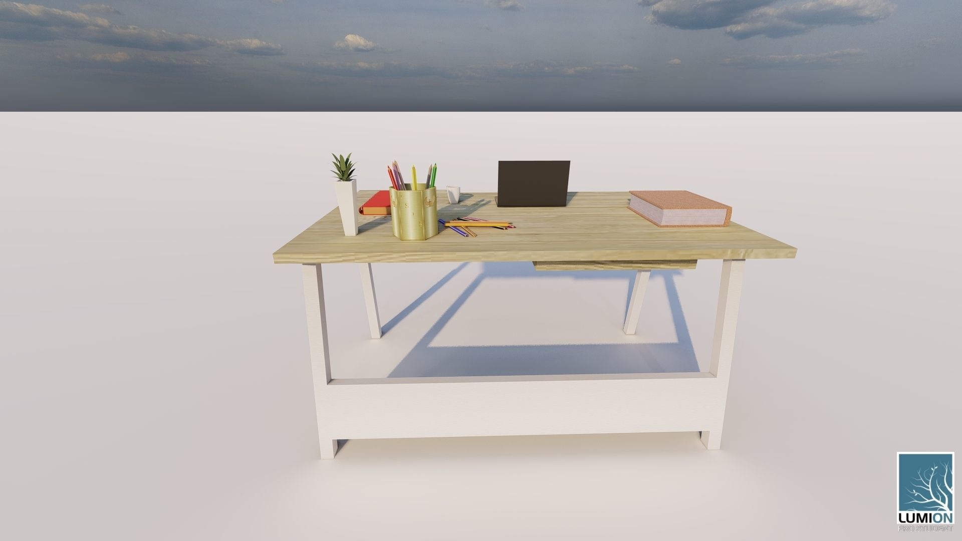 3D BILGISAYAR MASASI 3D print model_5