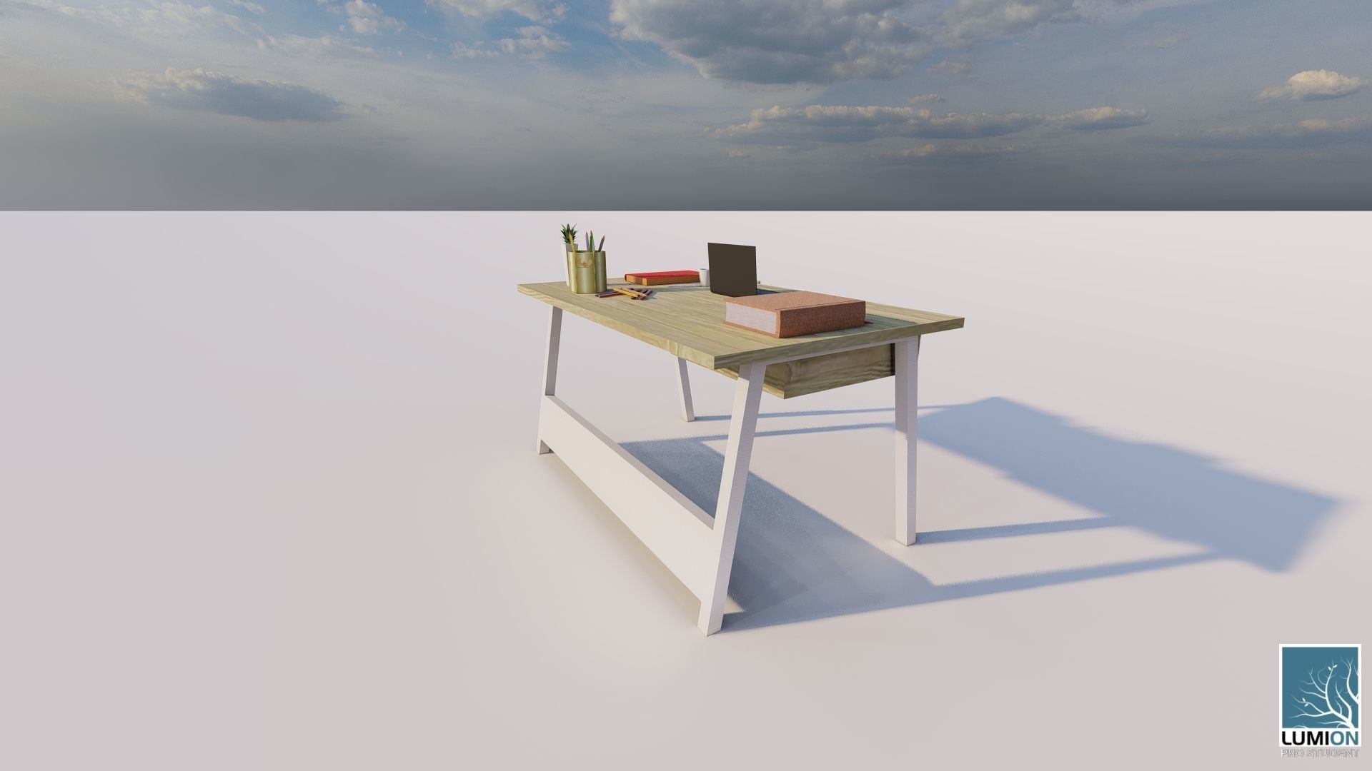 3D BILGISAYAR MASASI 3D print model_4