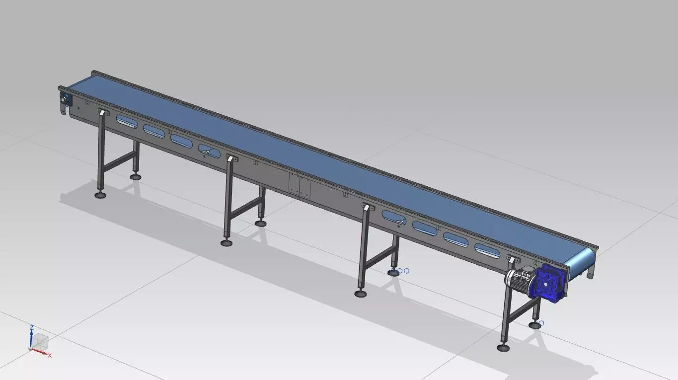 BELT CONVEYOR 3D model_0