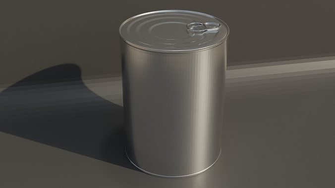 Canned Food 3D Model 3D model