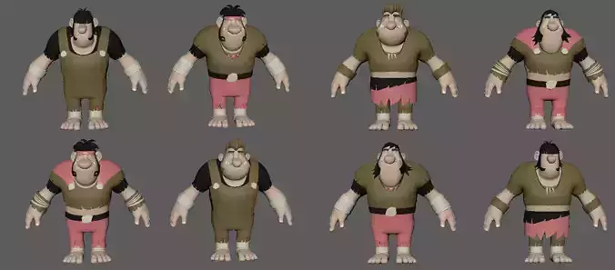 Fantastic Ogres 3D model