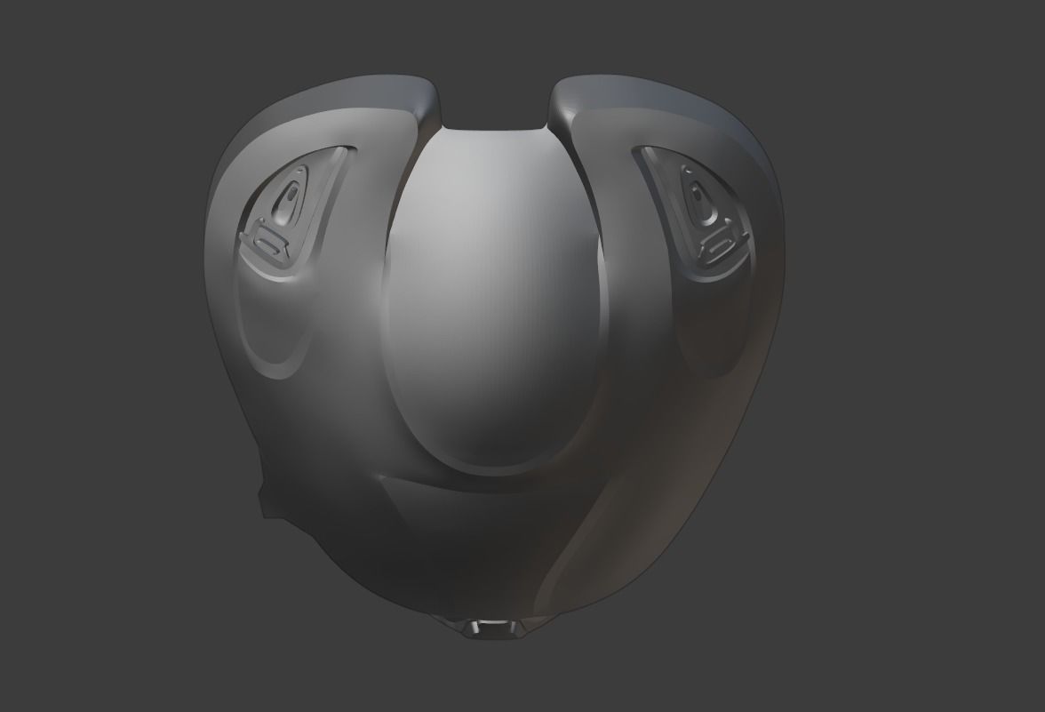 Predator mask - Nocturne 3D print model_6