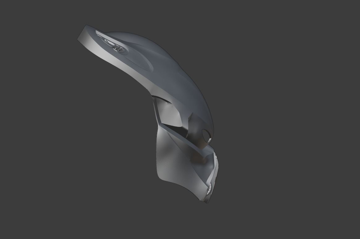 Predator mask - Nocturne 3D print model_8