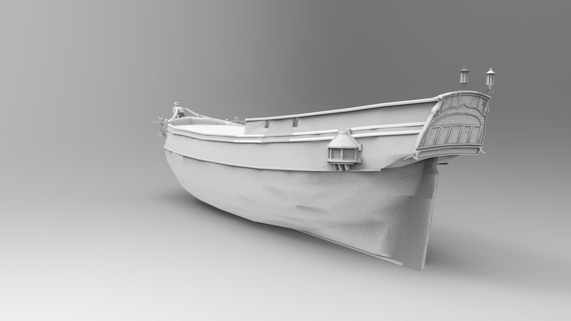 Sailing Ship 3D model_7