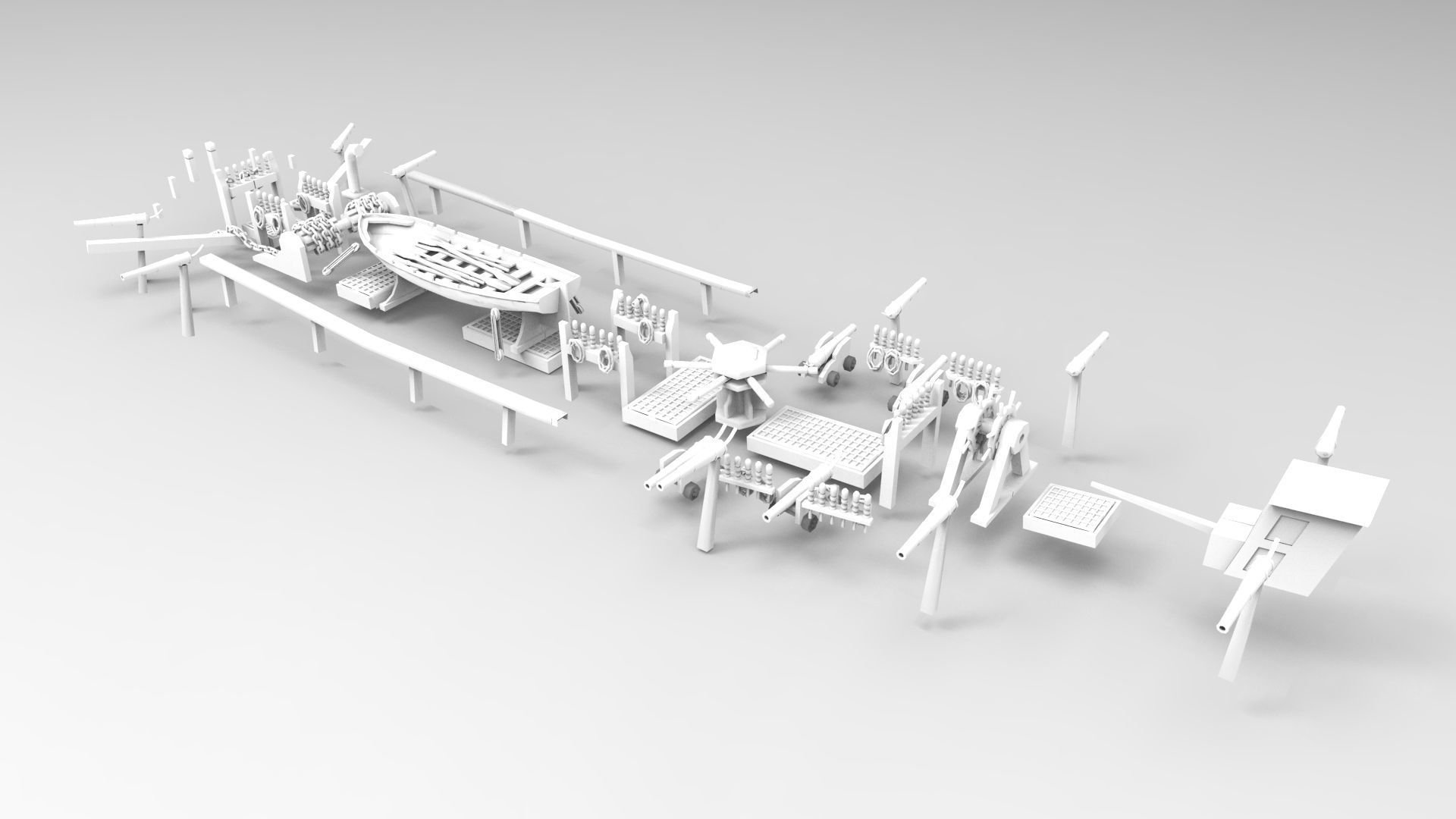Sailing Ship 3D model_4