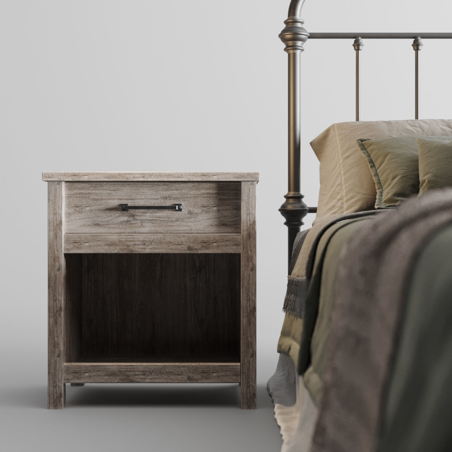 inspire marcie bed 3D model_3