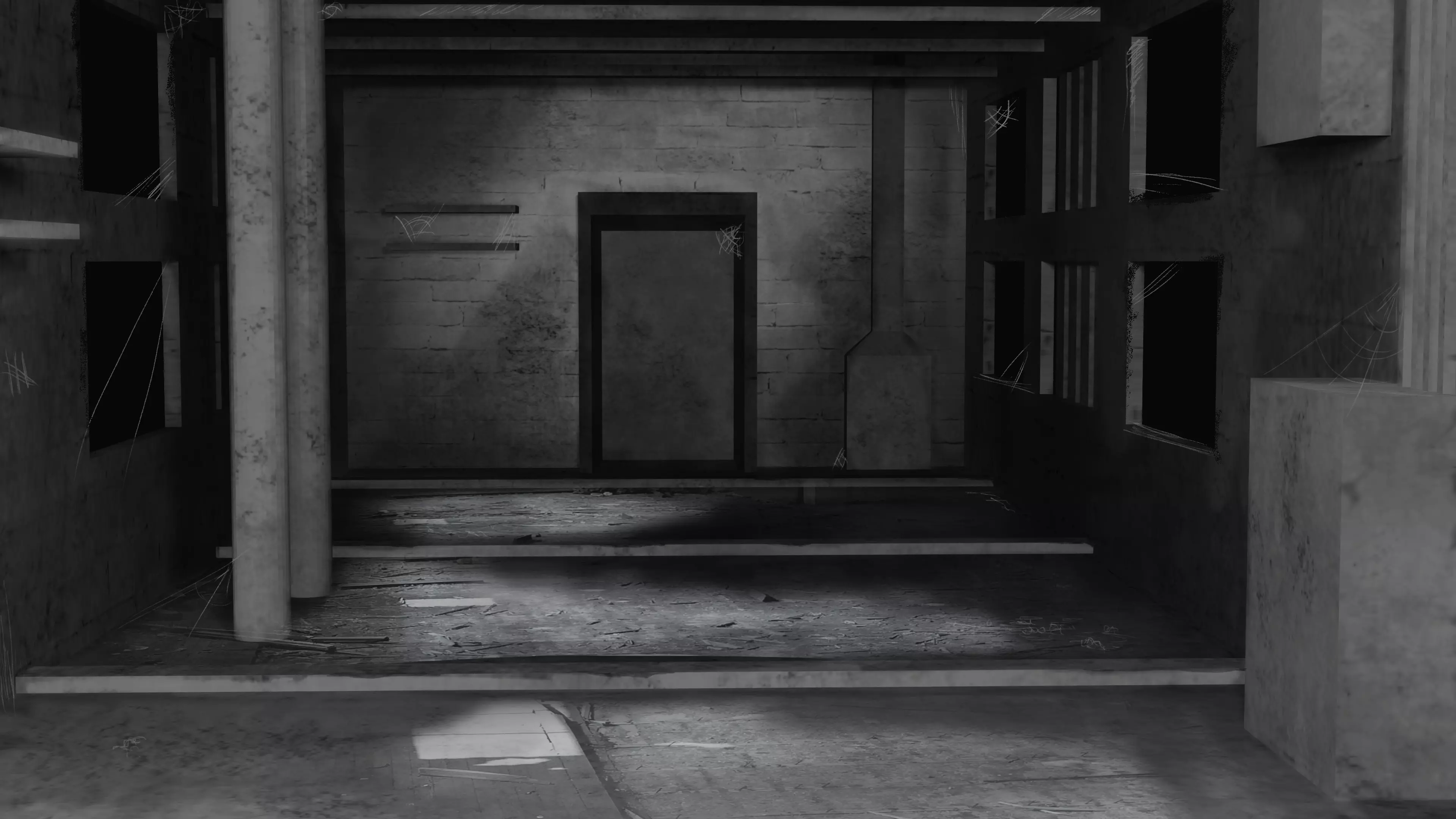 Old room Free 3D model_0