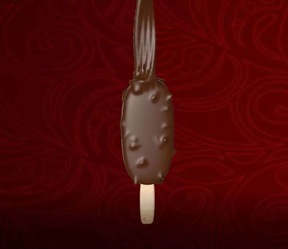 Fluidos - helado de chocolate Free 3D model