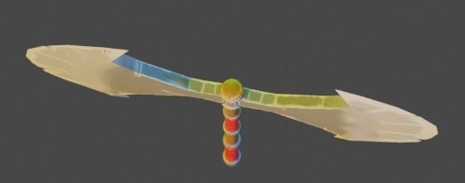 Medieval weapon - axe Low-poly 3D model_4