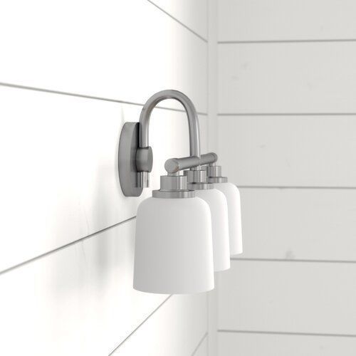 Randwick Satin Nickel Vanity light - 2 Colour 3D model_7