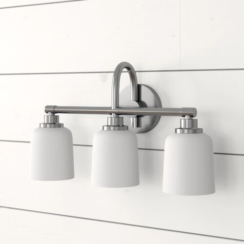 Randwick Satin Nickel Vanity light - 2 Colour 3D model_6