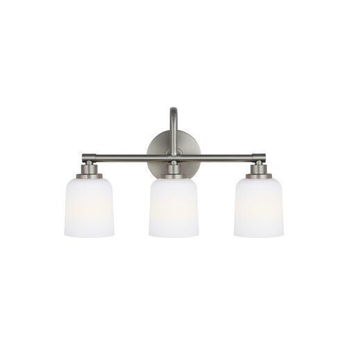 Randwick Satin Nickel Vanity light - 2 Colour 3D model_3