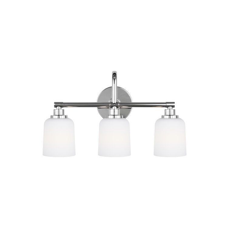 Randwick Satin Nickel Vanity light - 2 Colour 3D model_2
