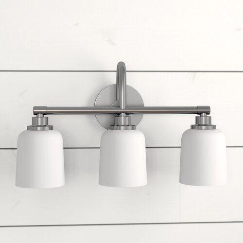 Randwick Satin Nickel Vanity light - 2 Colour 3D model_5