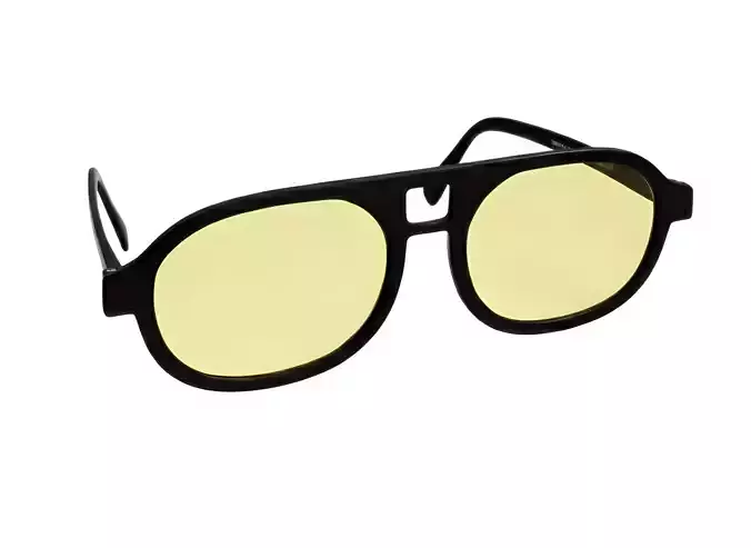 Driving Glasses 3D Model