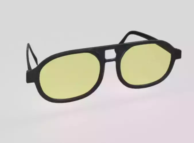 Driving Glasses 3D Model Low-poly 3D model